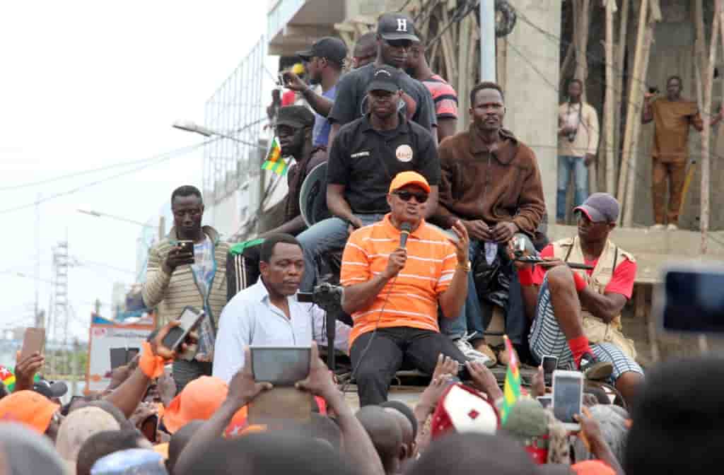 Jean-Pierre Fabre Togo manifestation