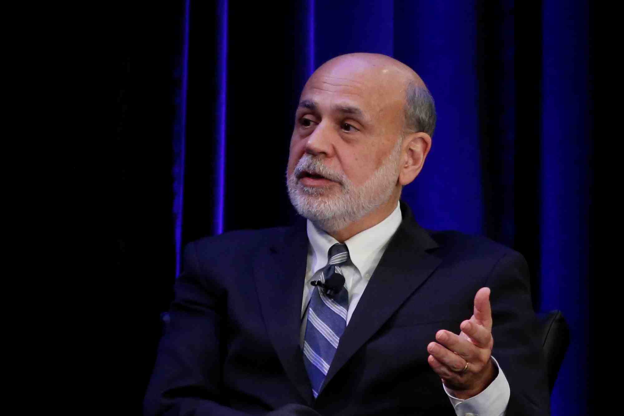 Photo d'archives de l'ancien president de la reserve federale, ben bernanke a atlanta