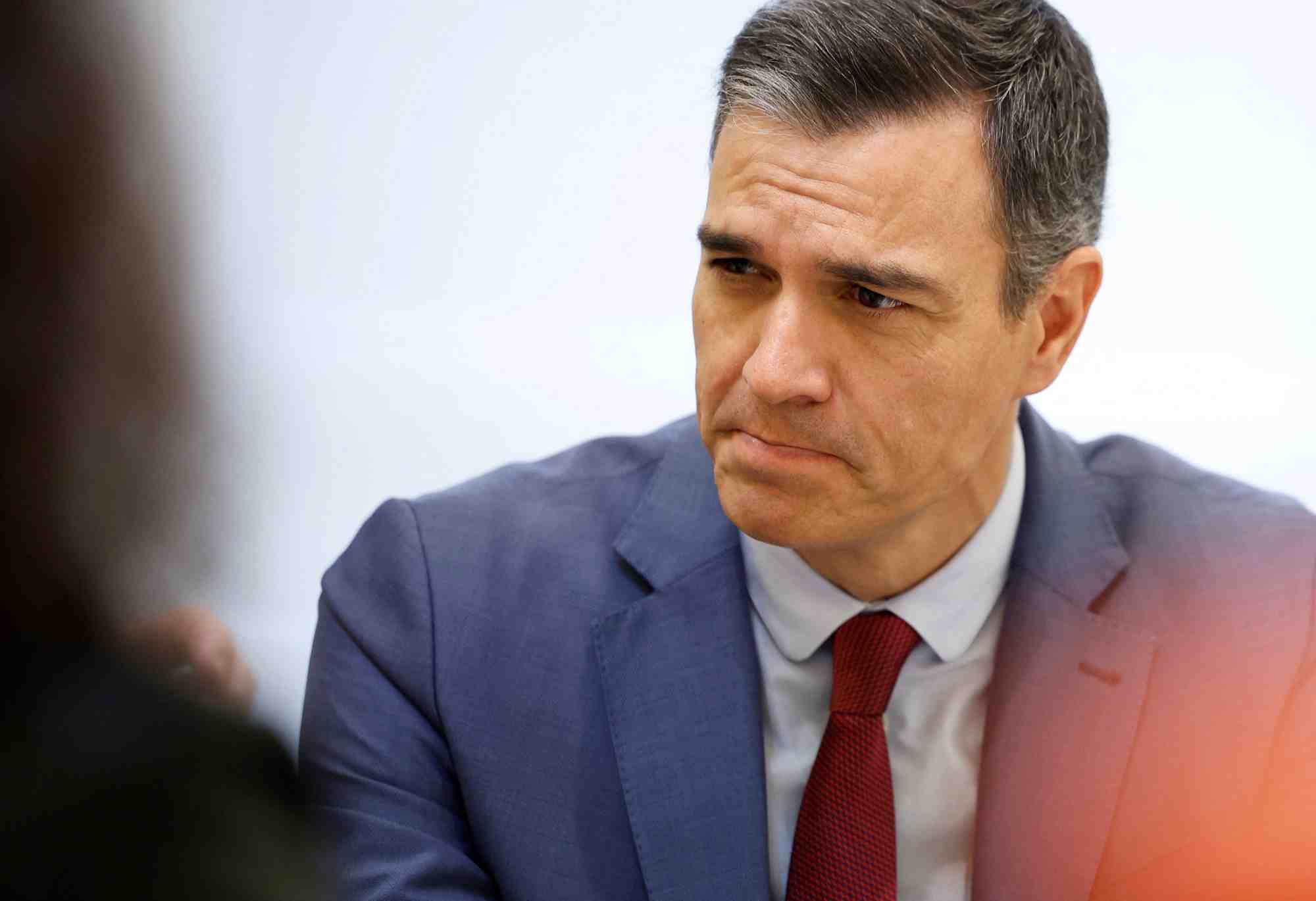 Photo du president du gouvernement espagnol pedro sanchez