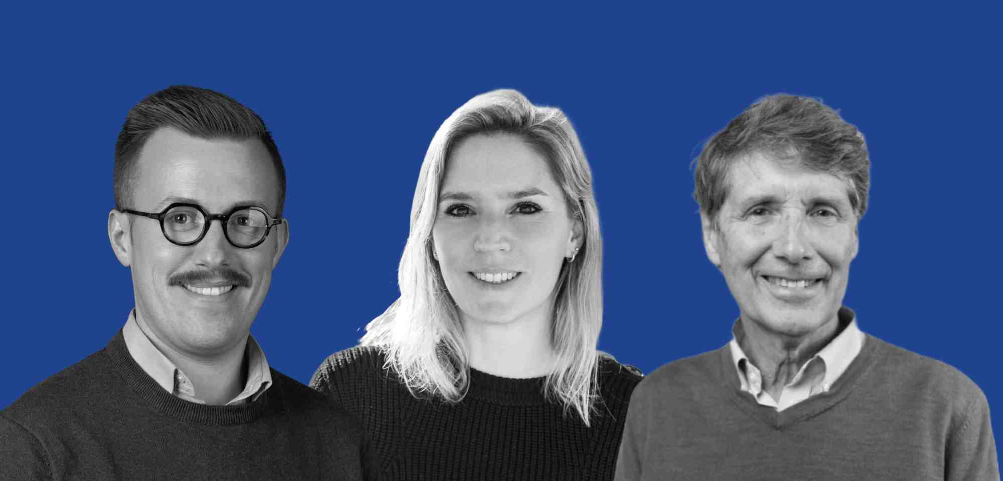 Alexis Bataille-Hembert, Marine Crest-Guilluy et Philippe Denormandie