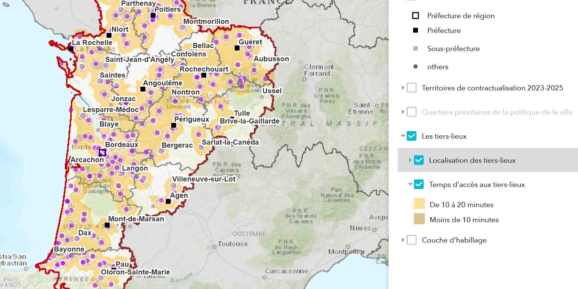 La Nouvelle-Aquitaine compte plus de 300 tiers-lieux.