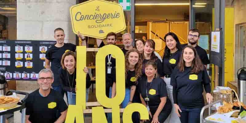 La Conciergerie solidaire est installée dans les bâtiments de l'écosystème Darwin à Bordeaux.