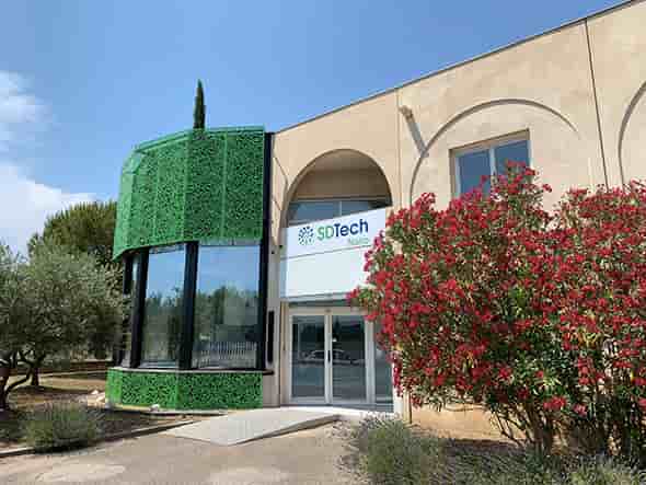 Le nouveau site industriel de SDTech Nano, à Alès, a été inauguré le 4 juillet 2019.