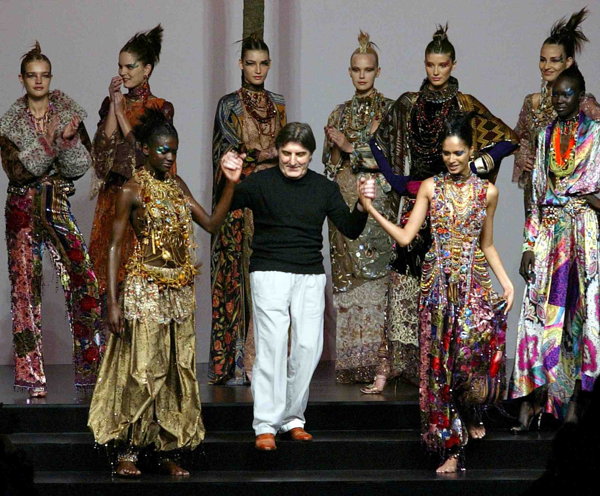 "la mode doit beaucoup" a ungaro, declare franck riester