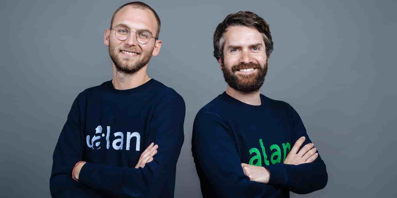 Jean-Charles Samuelian et Charles Gorintin, cofondateurs d'Alan.
