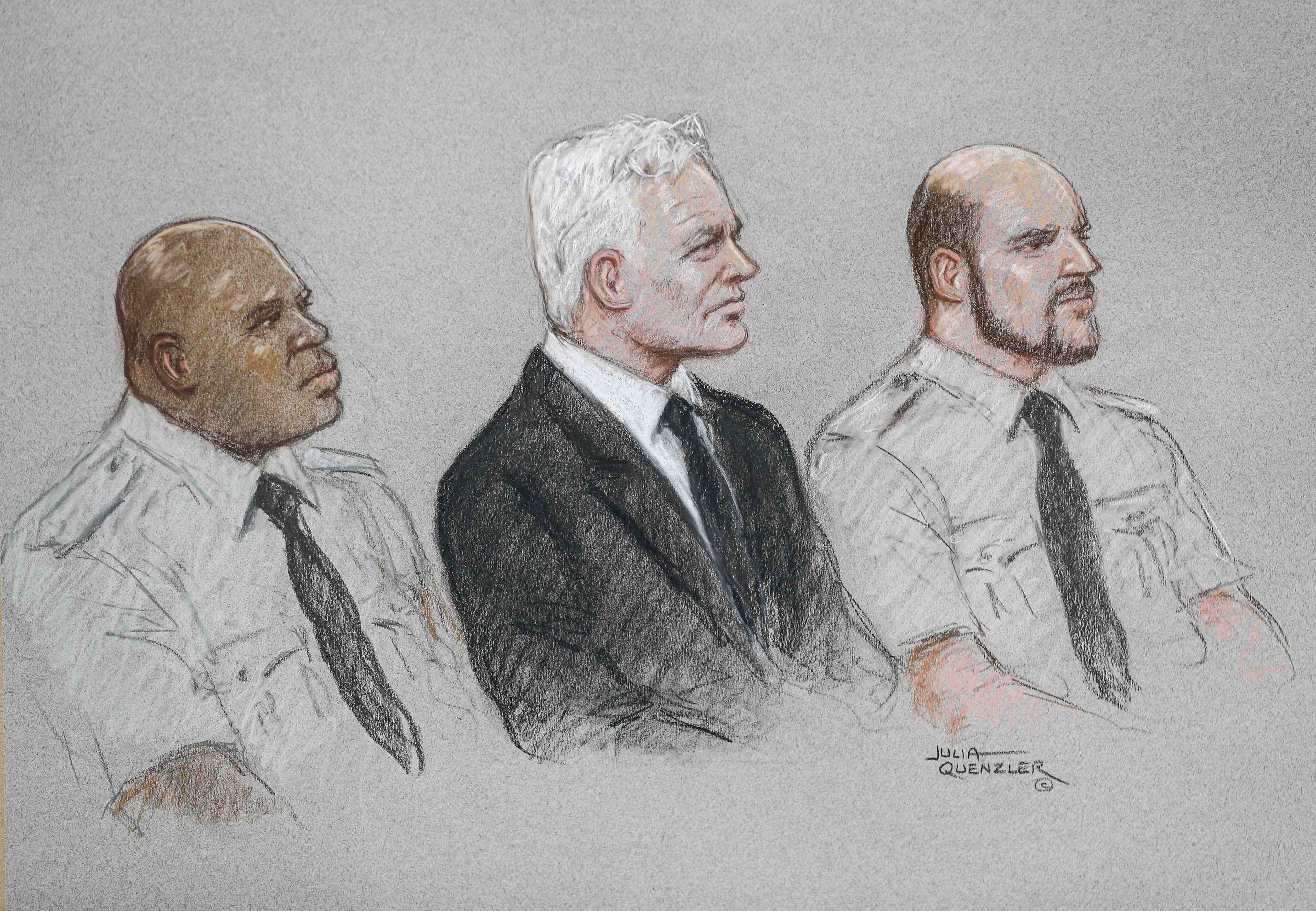 Reprise du proces en extradition de julian assange a londres