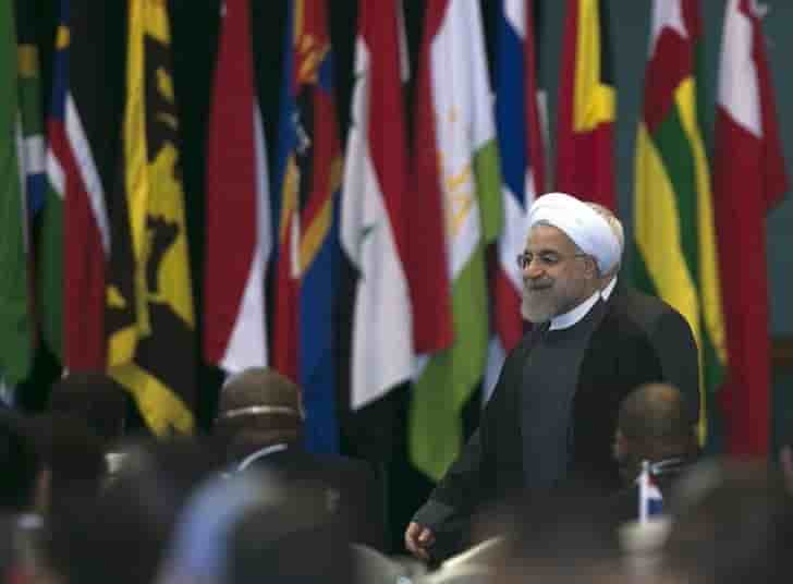 L'iran ne pourra plus etre presente comme une menace, dit rohani