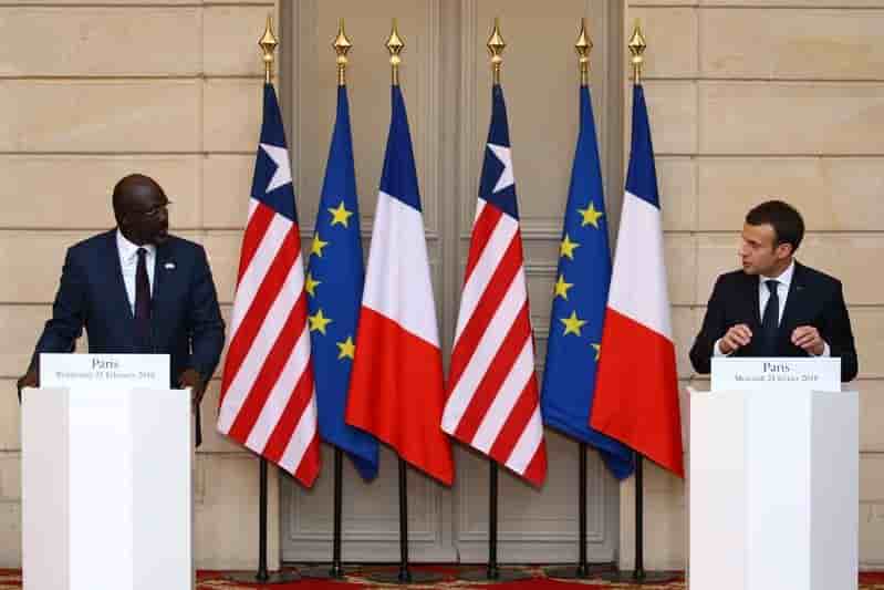 Macron Weah