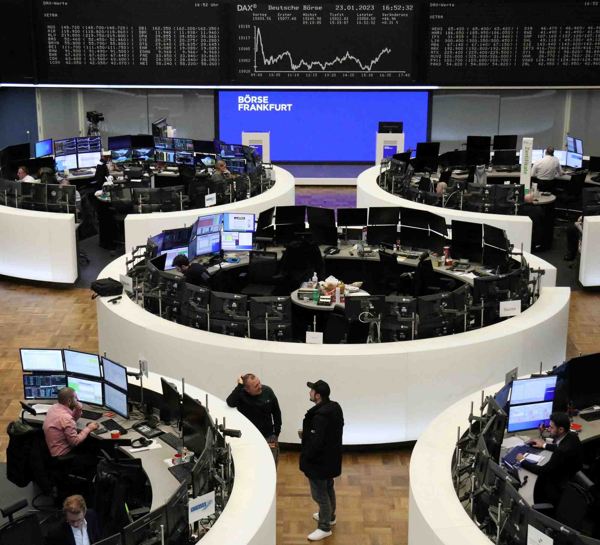 La bourse de francfort