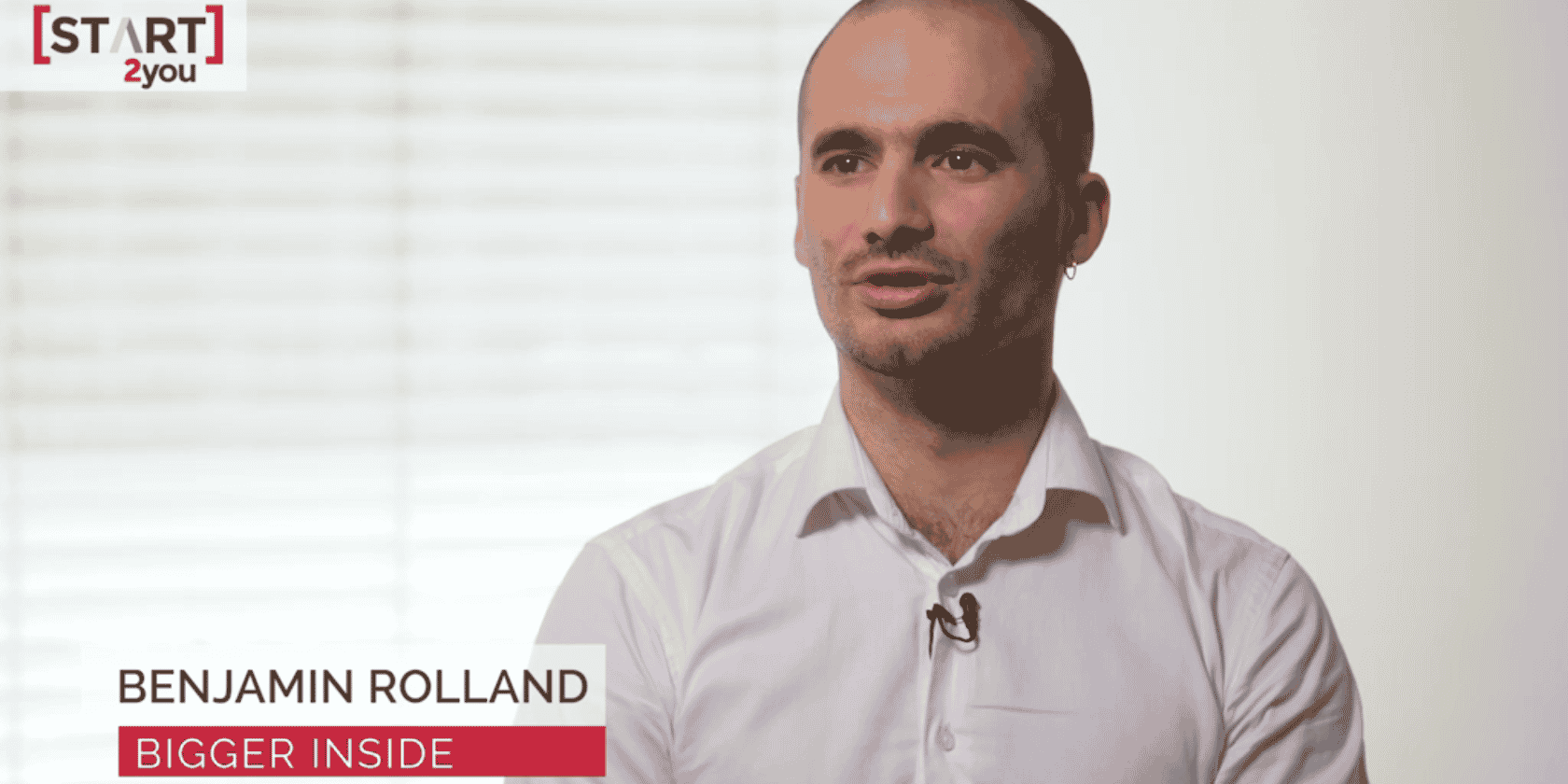Benjamin Rolland, cofondateur de Bigger Inside