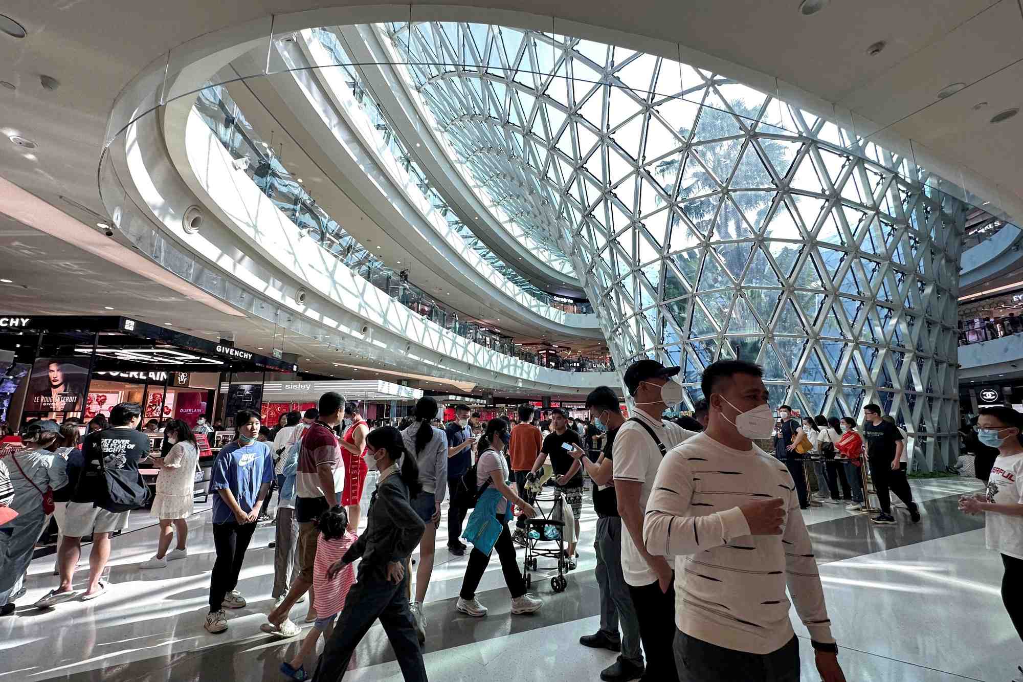 Le complexe commercial sanya international duty-free a sanya