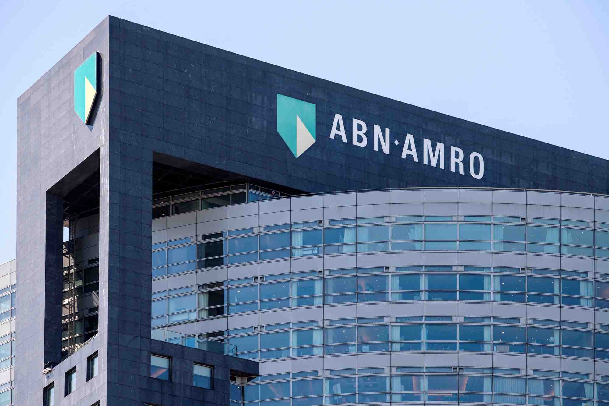 Le siege d'abn amro a amsterdam