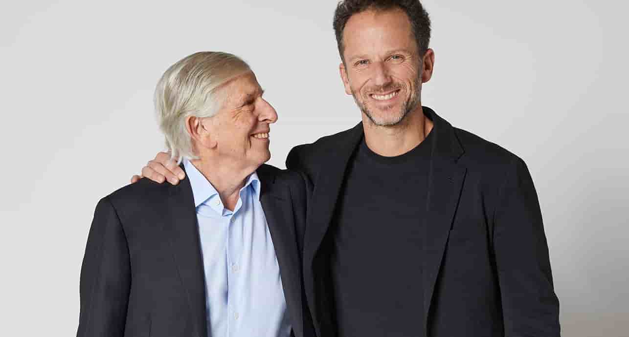 Pierre Milchior, à gauche, et son fils Laurent, à droite, arrivé dans le groupe familial en 1998.