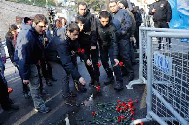 L'auteur presume de la tuerie d'istanbul visait les chretiens