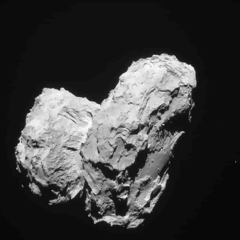 Fin de mission pour rosetta