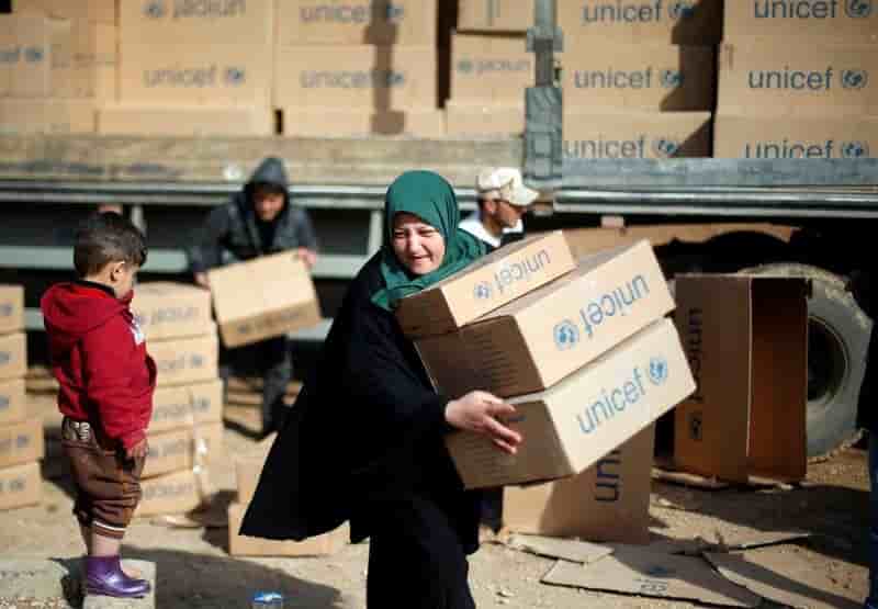 L'aide humanitaire pour mossoul-est devrait reprendre sous peu