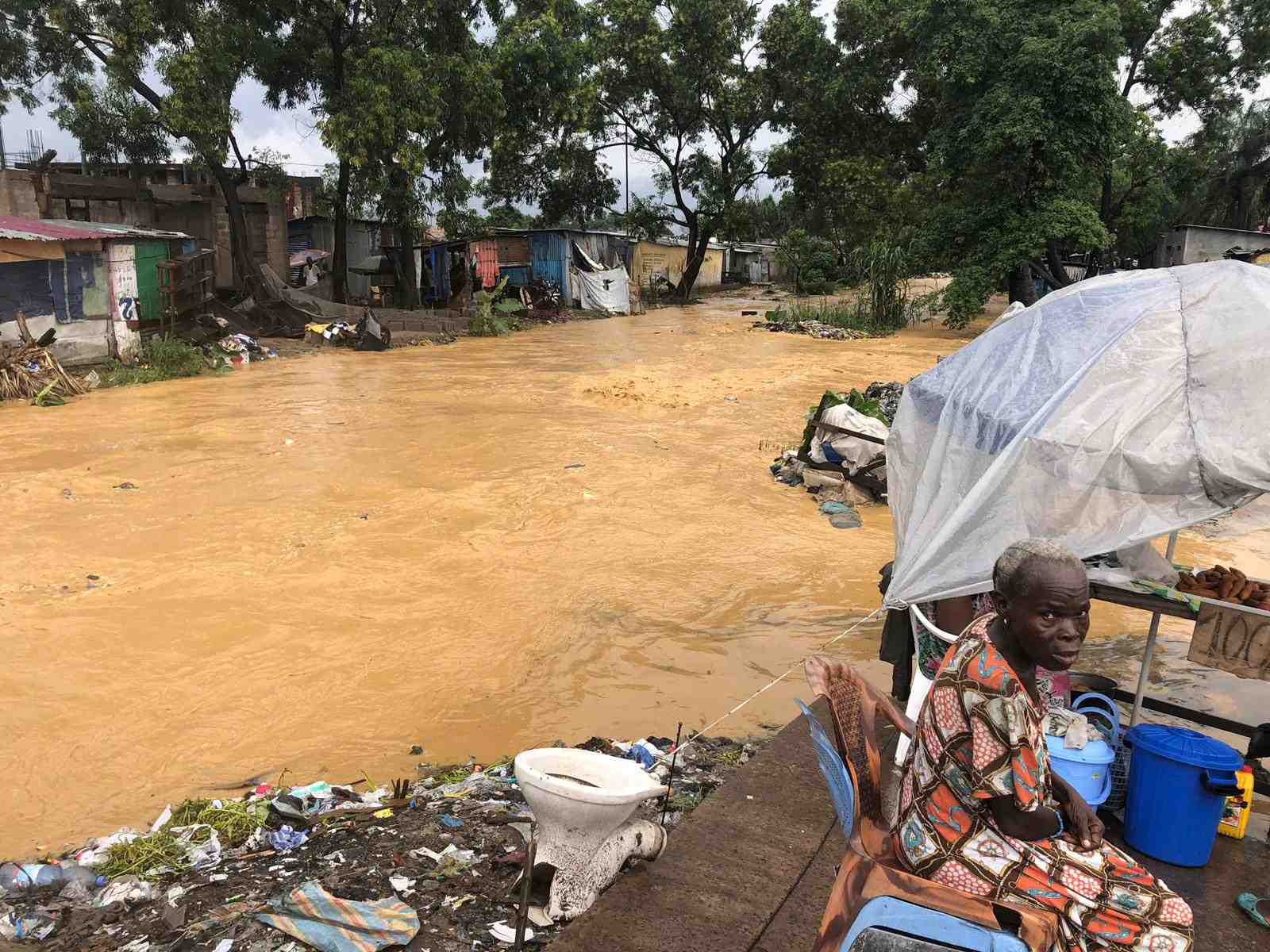 Des inondations sont constatees a kinshasa