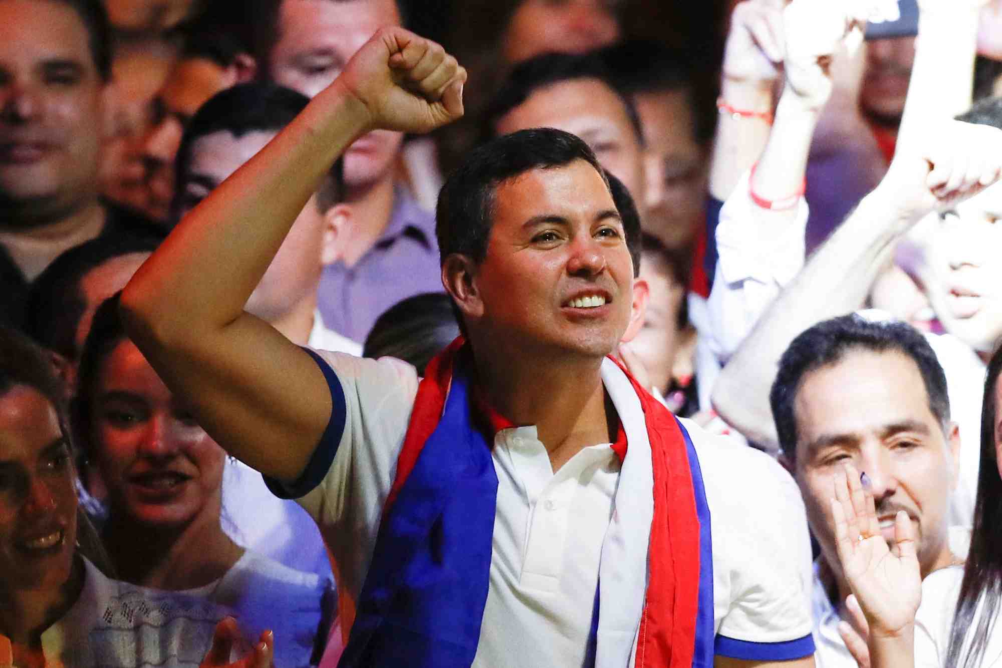Le candidat presidentiel paraguayen santiago pena