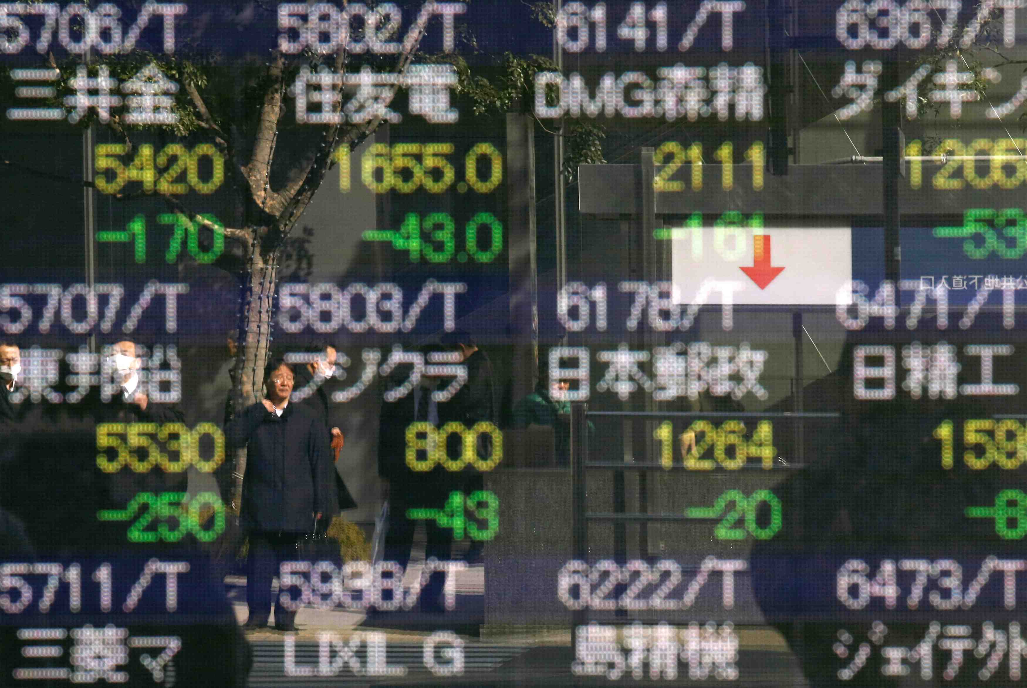 Les marches japonais finissent en baisse