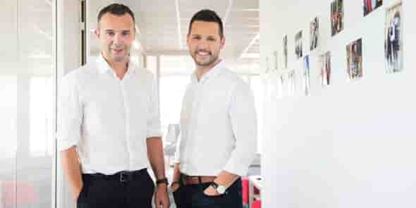 John Aldon et Frédéric Salles, cofondateurs de Matooma