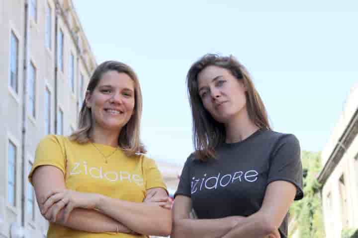 Céline Taillard et Manon Le Padellec, fondatrices d'Izidore.