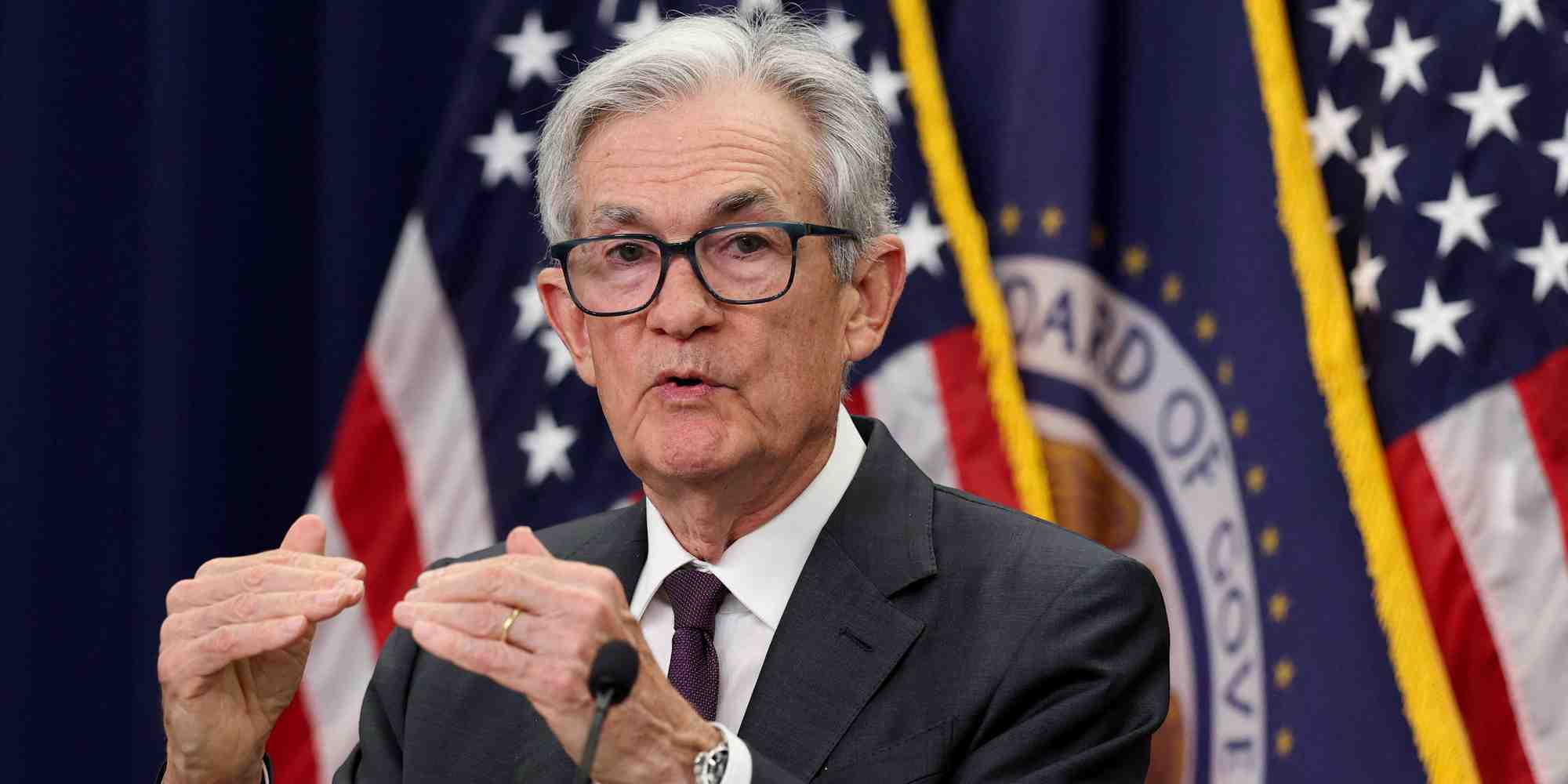 Le président de la Fed, Jerome Powell.