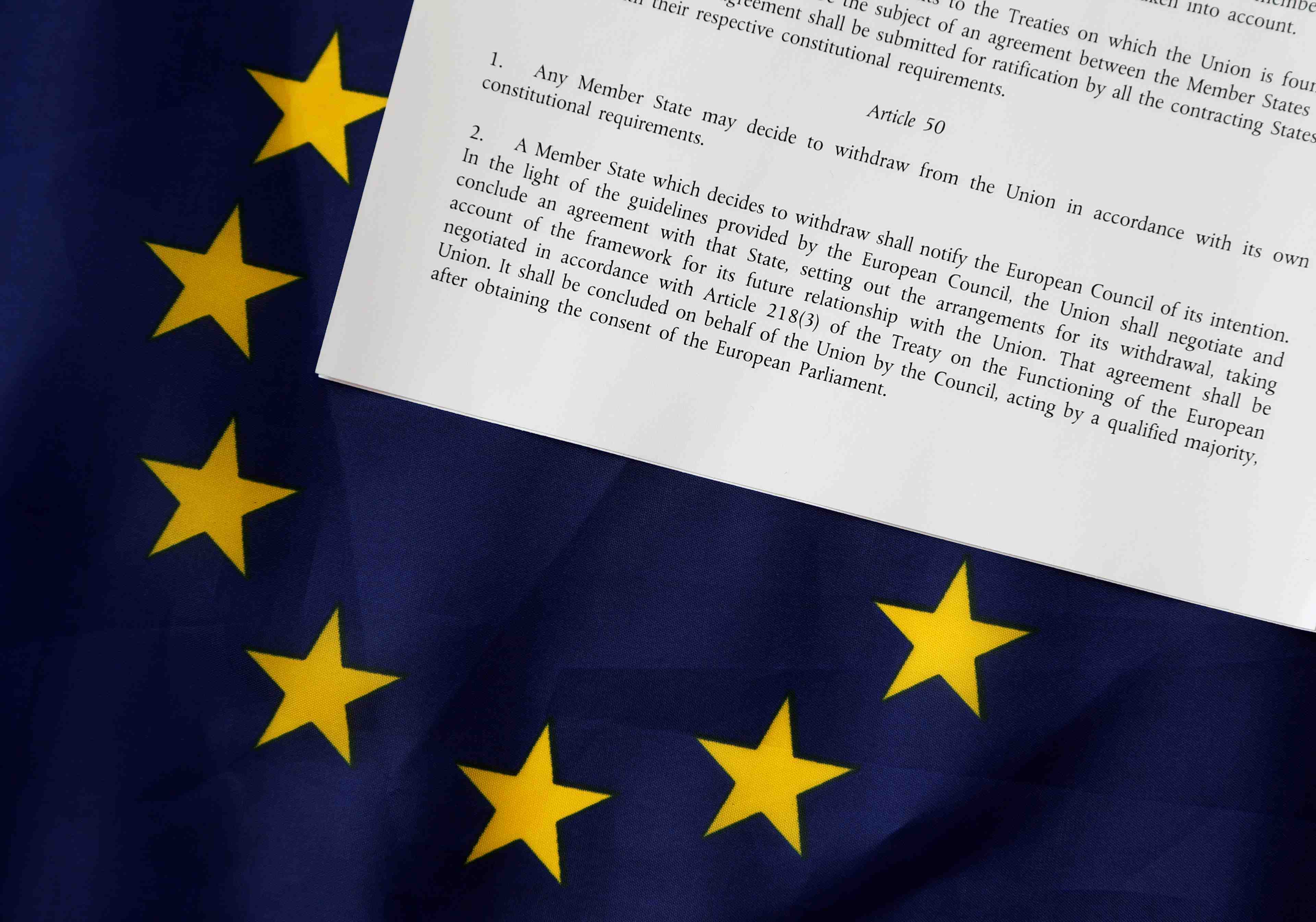 Brexit: audience mardi de la cjue sur l'article 50