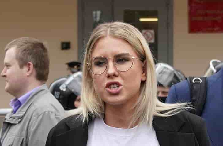 Lioubov sobol, alliee de l'opposant alexei navalny, a quitte la russie