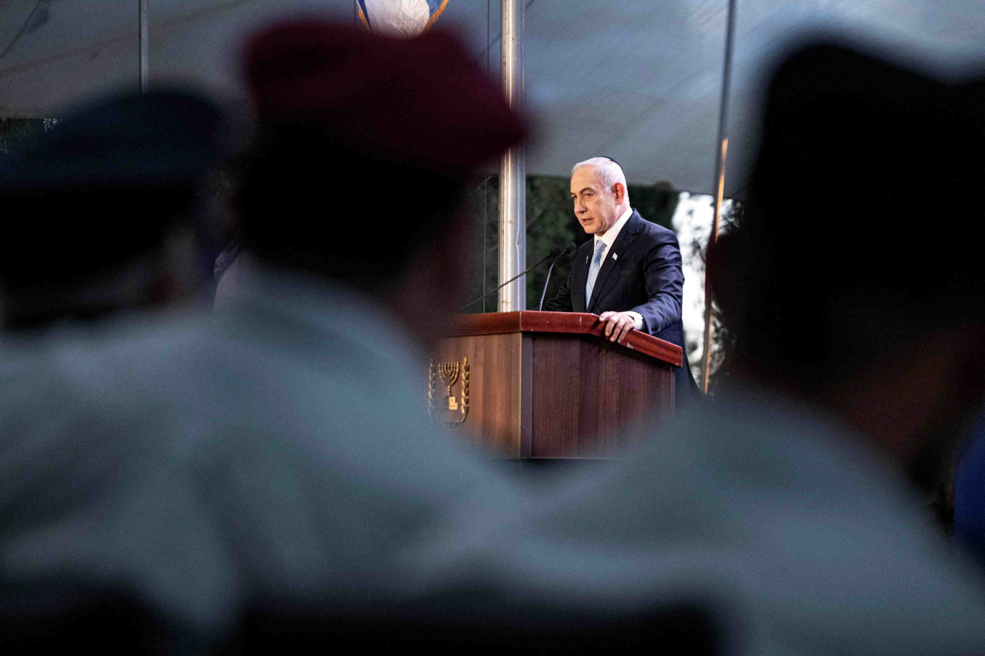 Le premier ministre israelien benjamin netanyahu