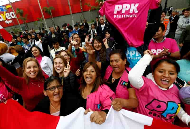 Au perou, pedro pablo kuczynski devance toujours keiko fujimori
