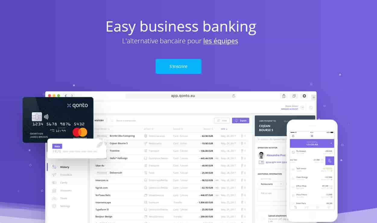Qonto Fintech néobanque