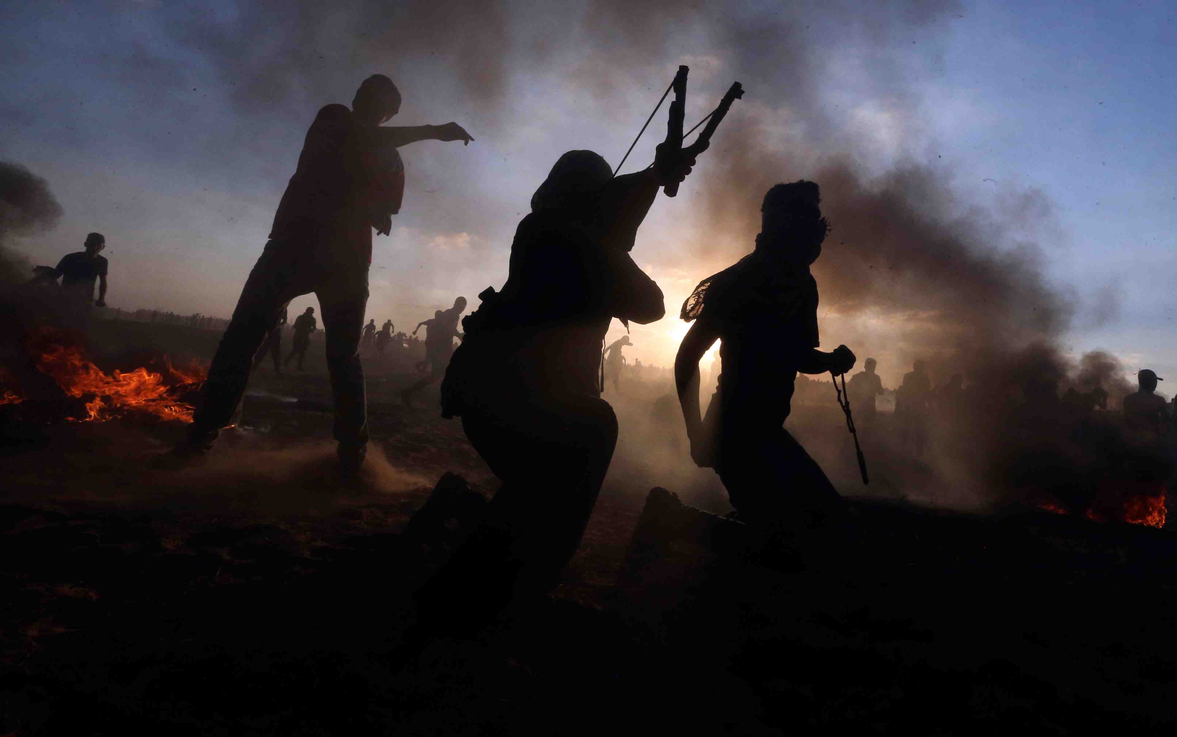 Un palestinien tue a la frontiere de gaza
