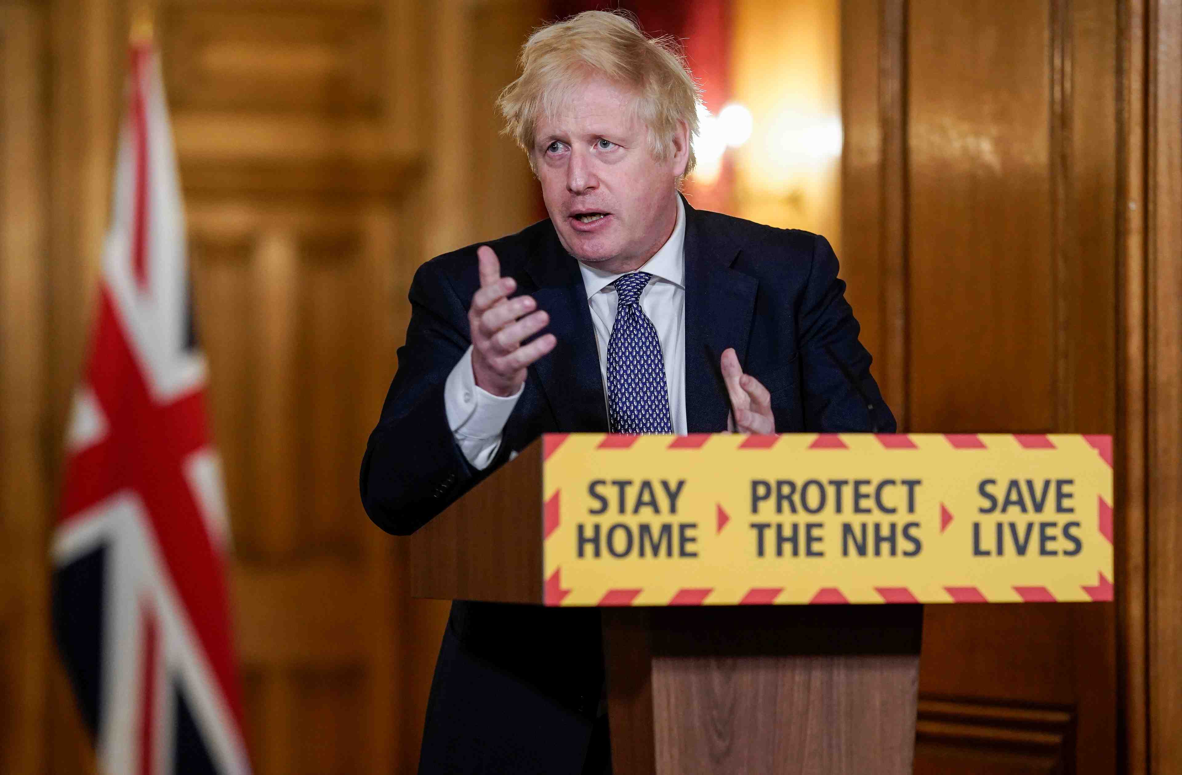 Coronavirus: boris johnson assure que le "pic" est passe
