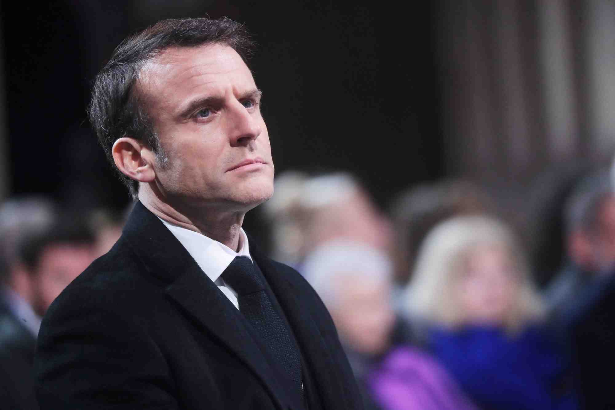 Photo du president francais, emmanuel macron