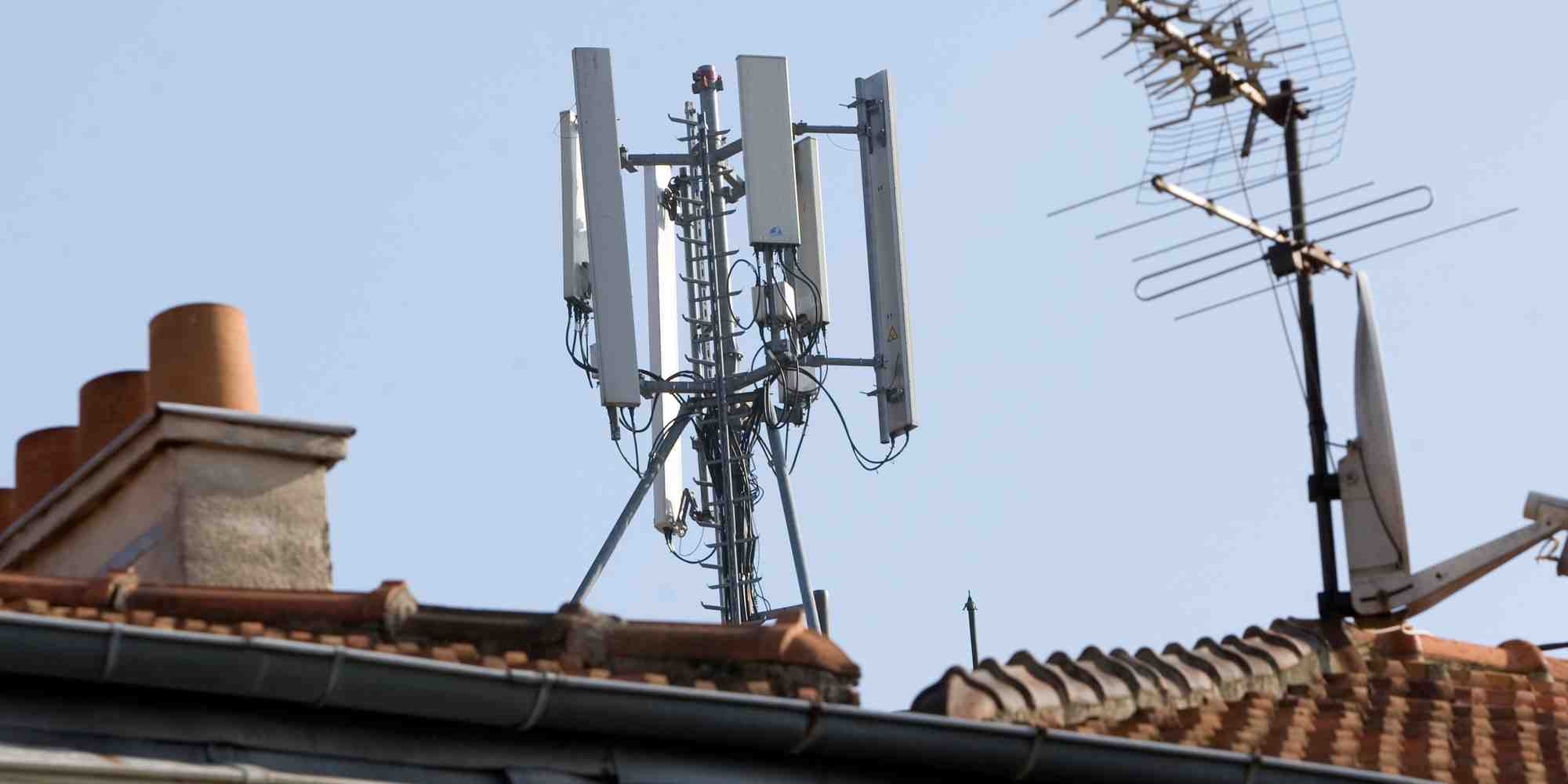 Une antenne de téléphonie mobile.