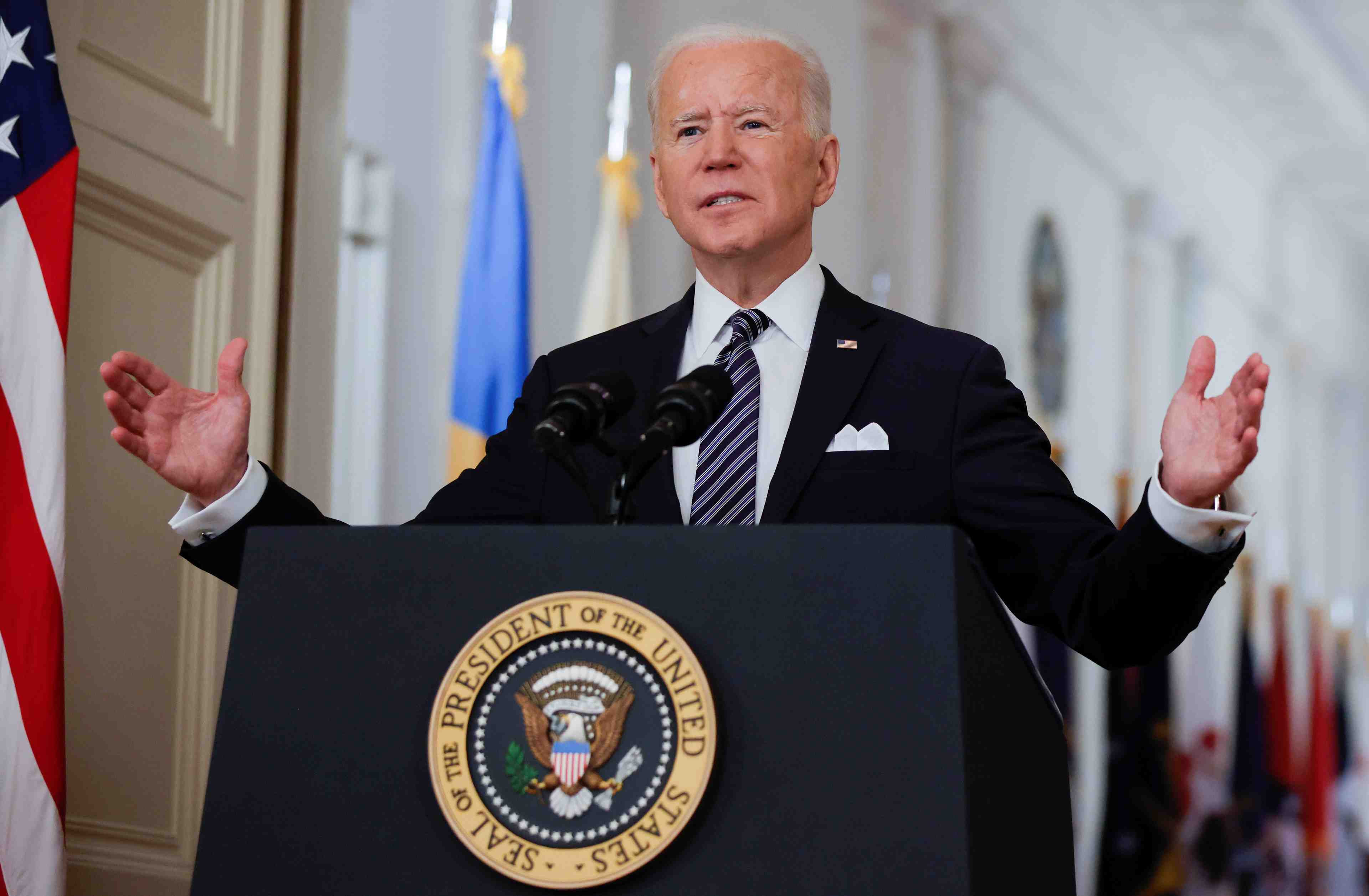 Usa: biden prevoit un retour a la normale pour le 4 juillet