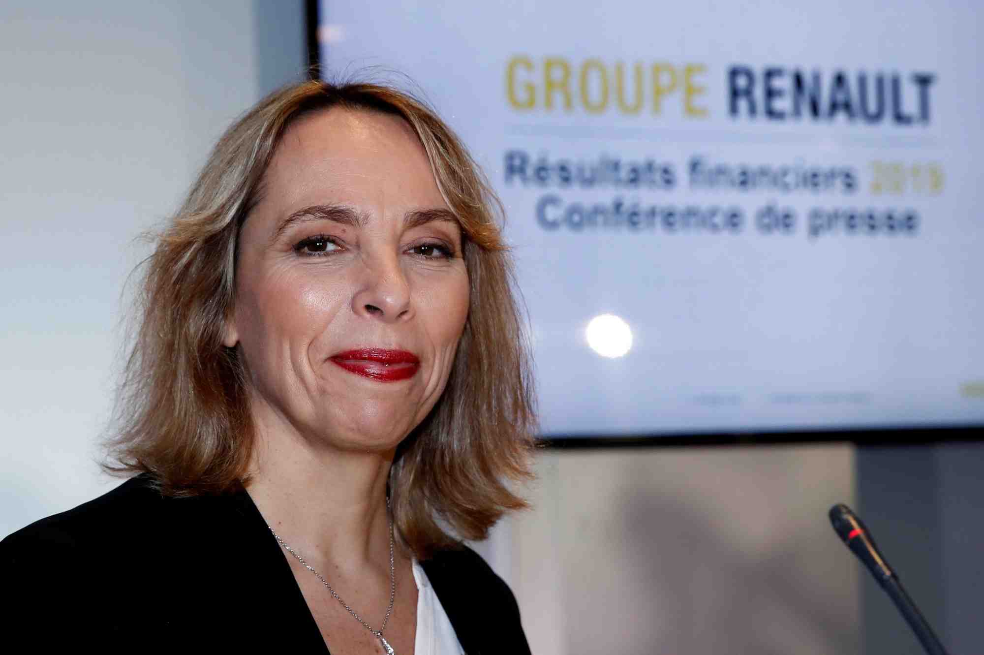 Photo de clotilde delbos, dg par interim de renault