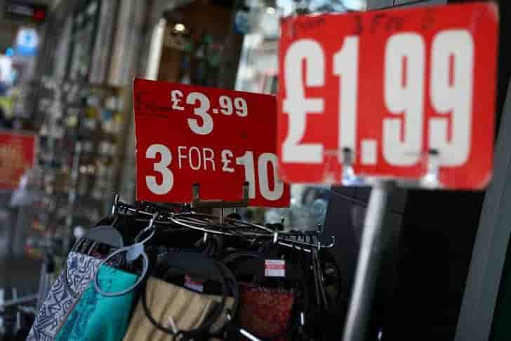 L'inflation en grande-bretagne plus forte que prevu en aout