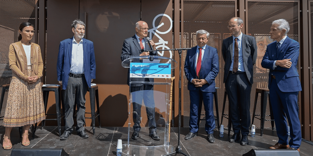 Halte Sainte-Germaine inauguration