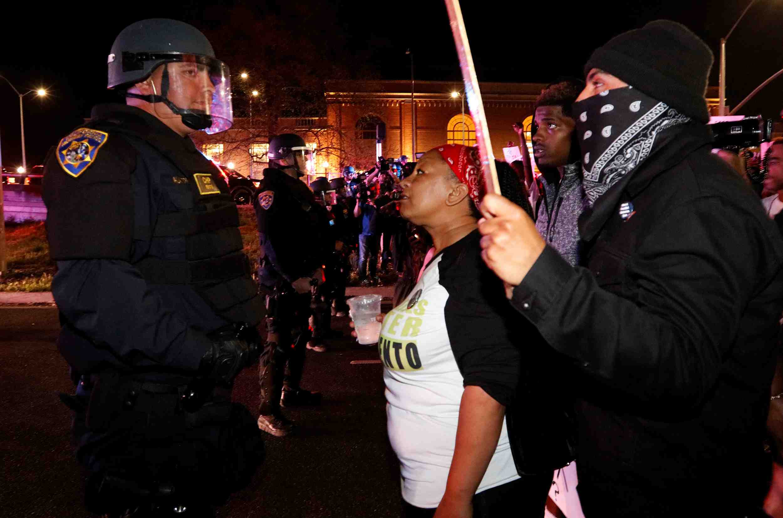 Manifestations en californie apres l'autopsie de stephon clark