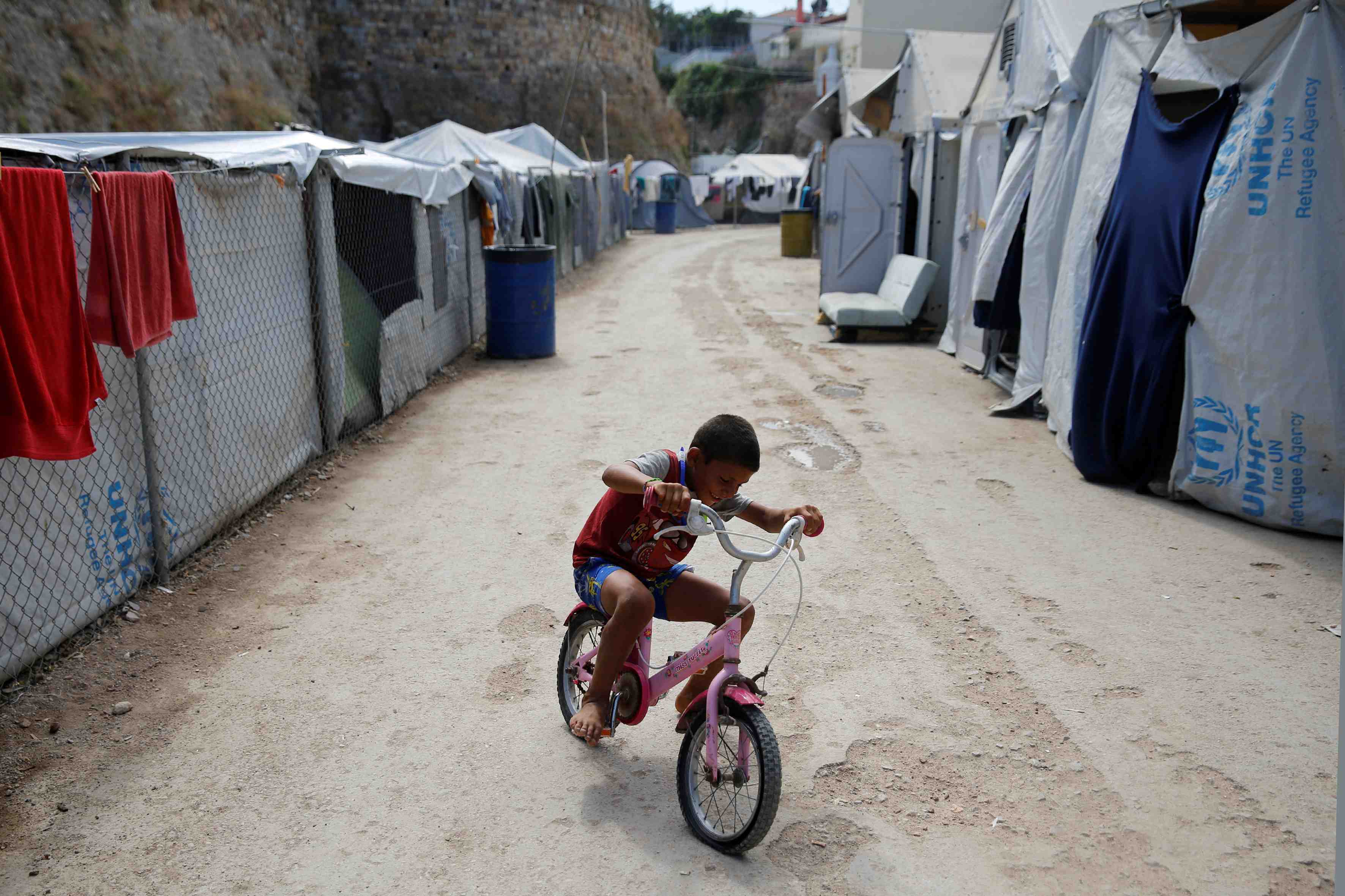 Migrants: de plus en plus d'enfants arrivent dans les iles grecques