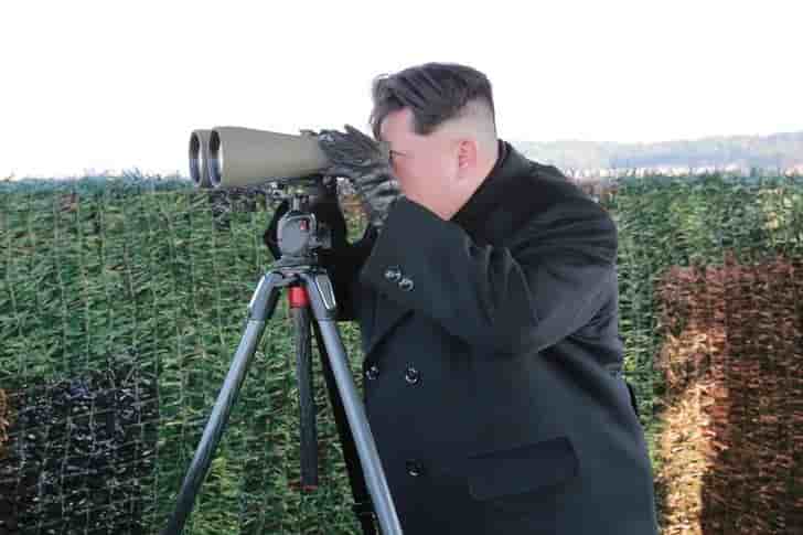 La coree du nord teste a nouveau un lance-missiles multiple