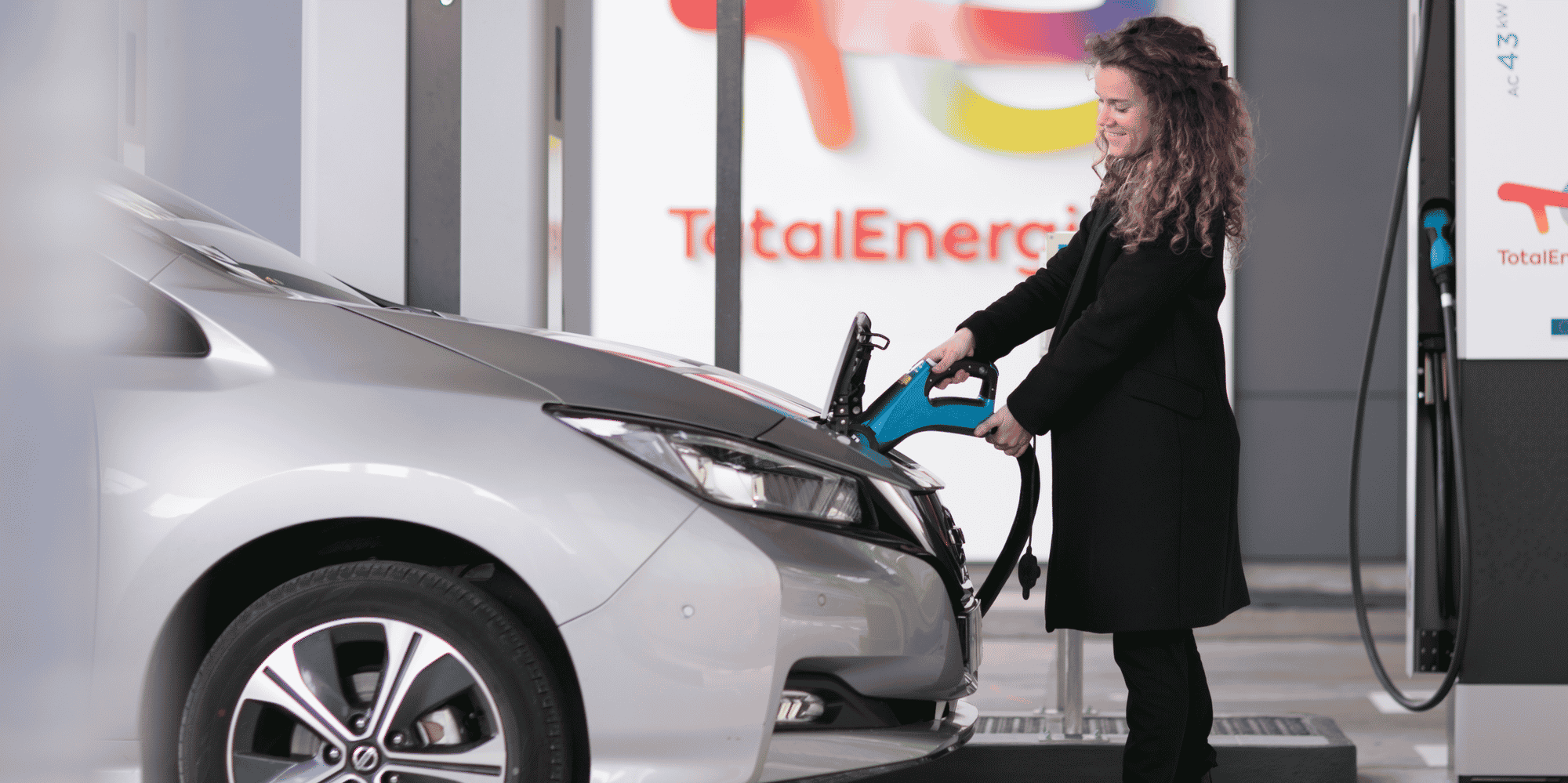 Borne électrique TotalEnergies
