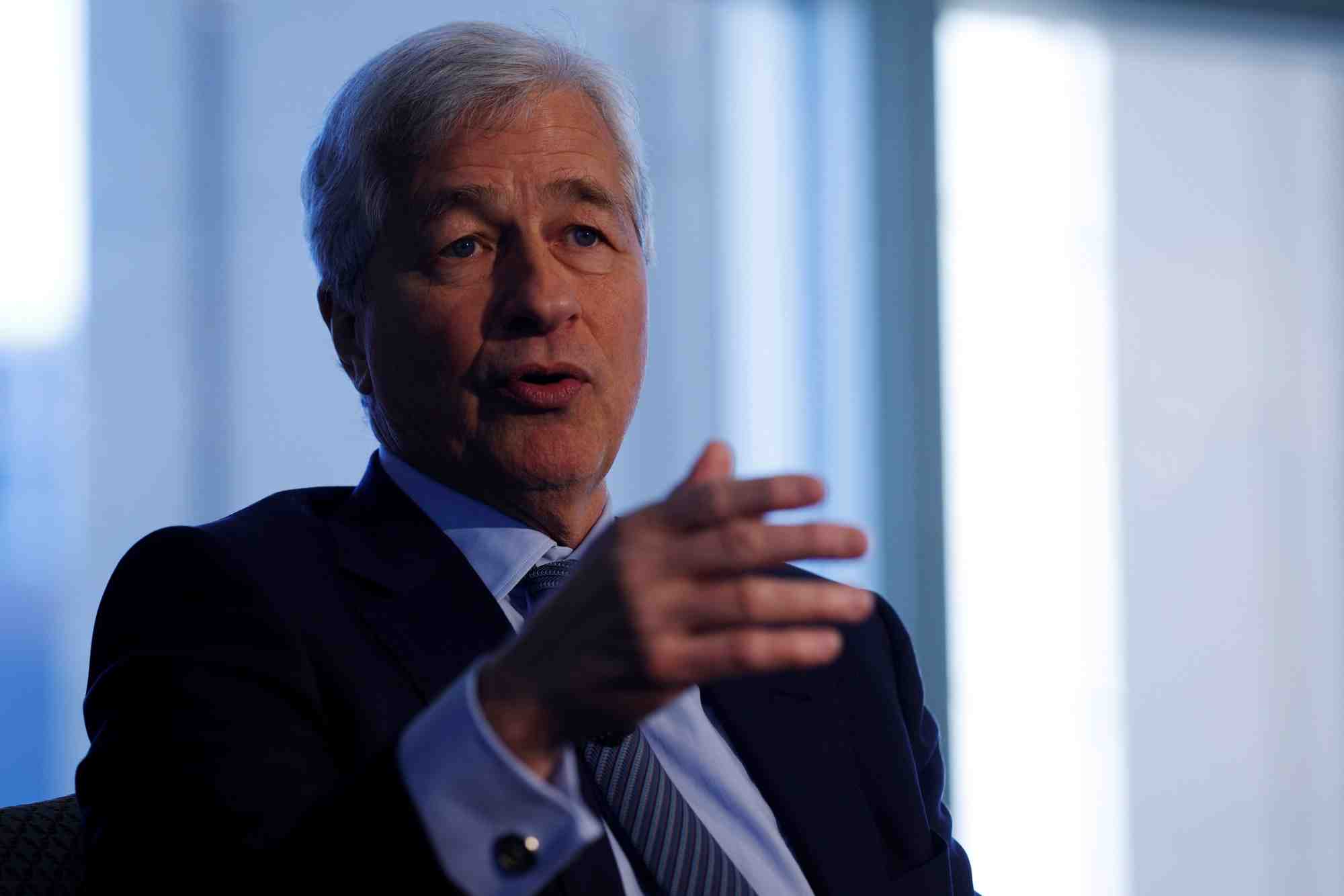 Le pdg de jp morgan, jamie dimon a boston