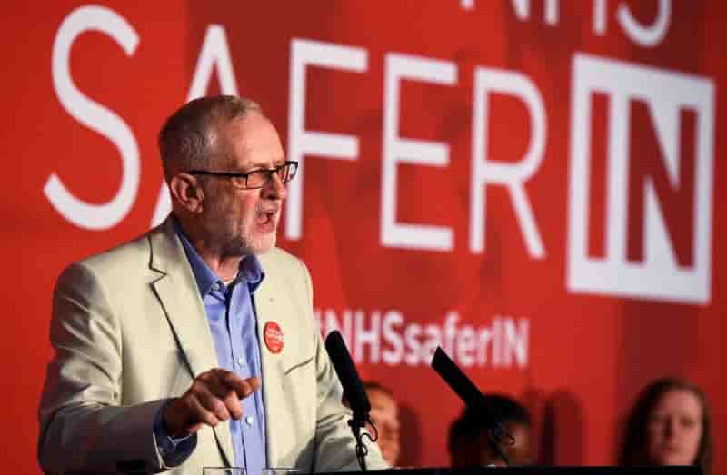 Jeremy corbyn sonne le ralliement du labour contre le brexit