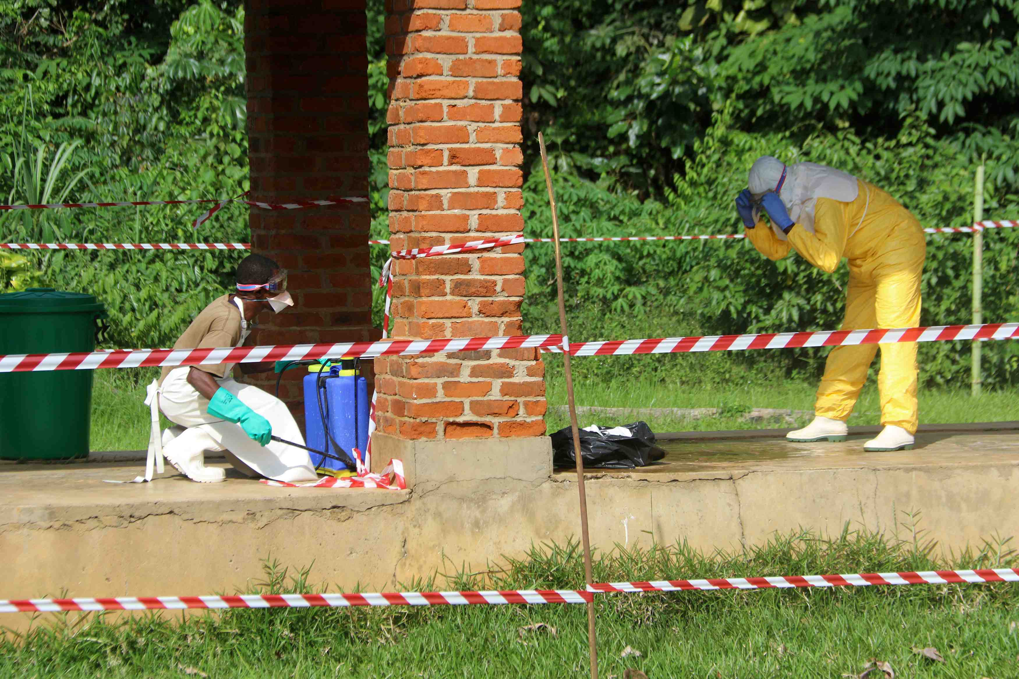 L'oms se deploie dans une region touchee par ebola en rdc