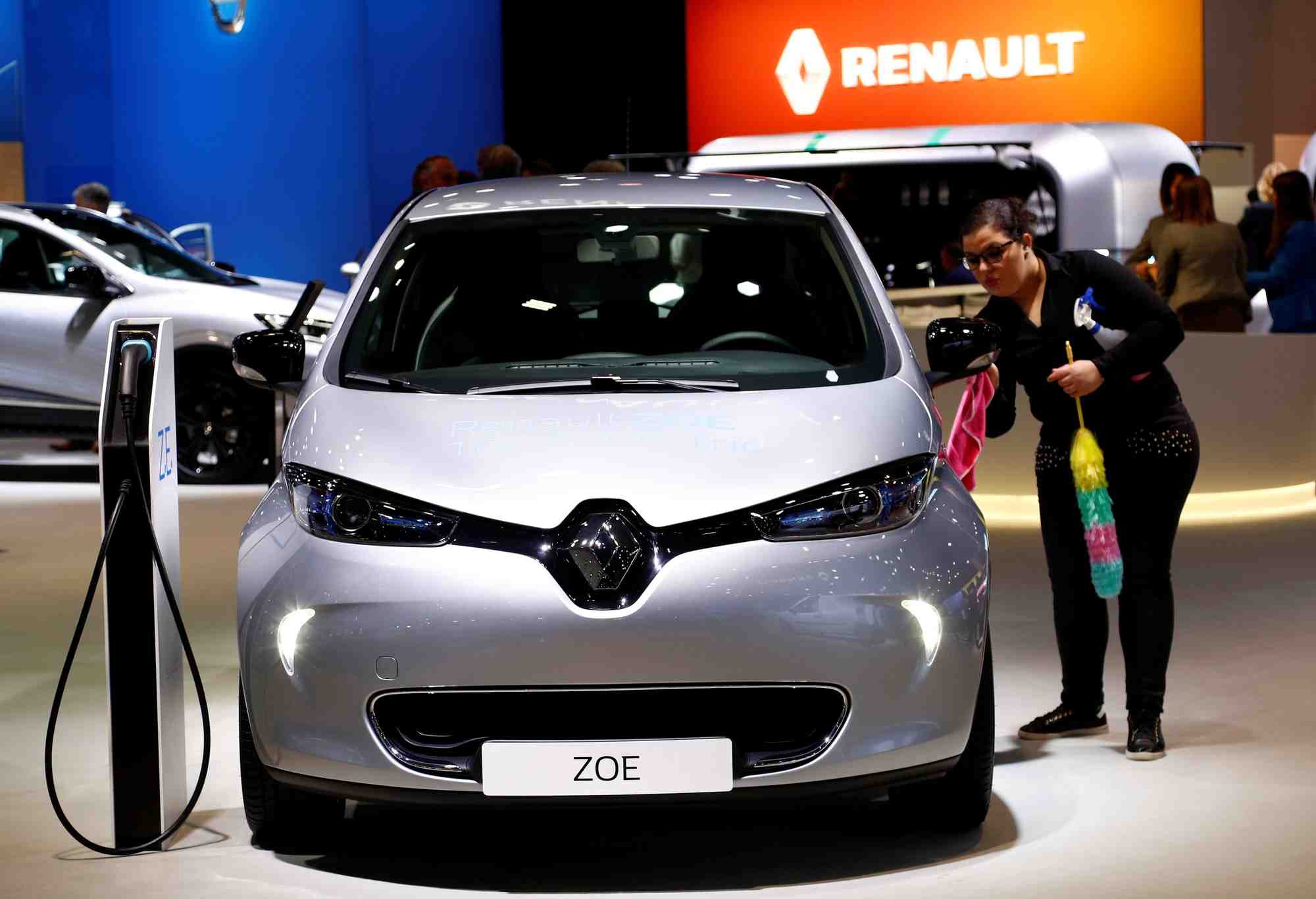 Pour zoe, renault a choisi un tissu a base de materiaux recycles
