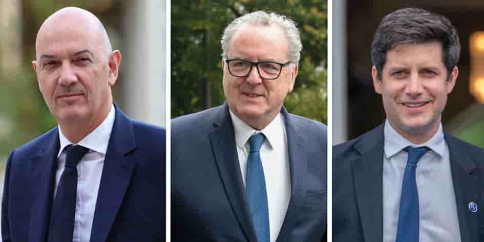 Roland Lescure, Richard Ferrand, Julien Denormandie