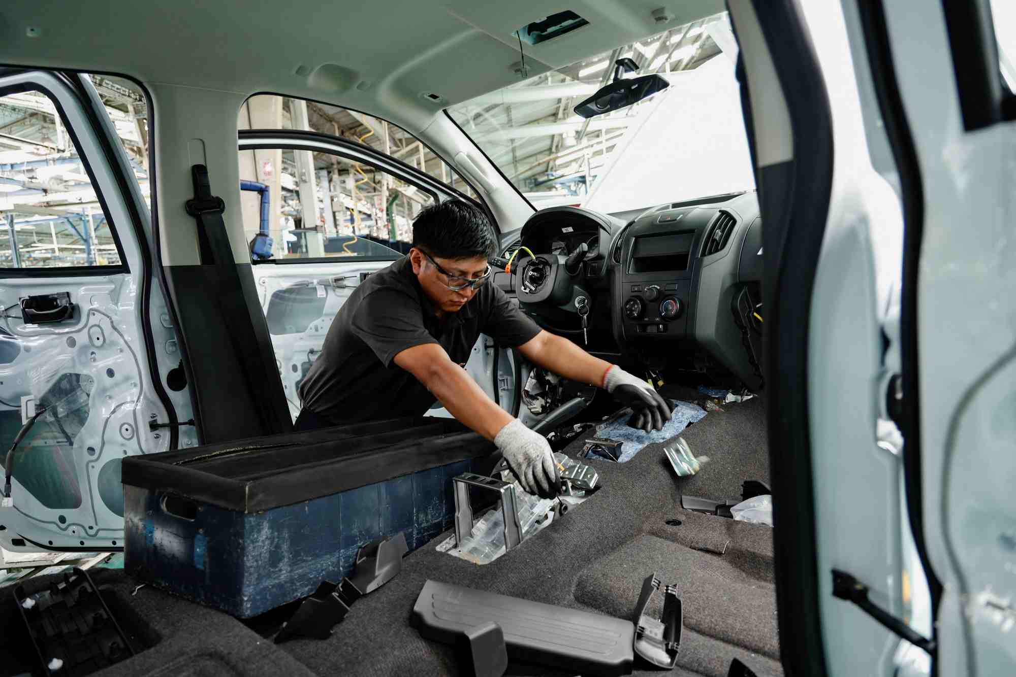 Une usine general motors en equateur