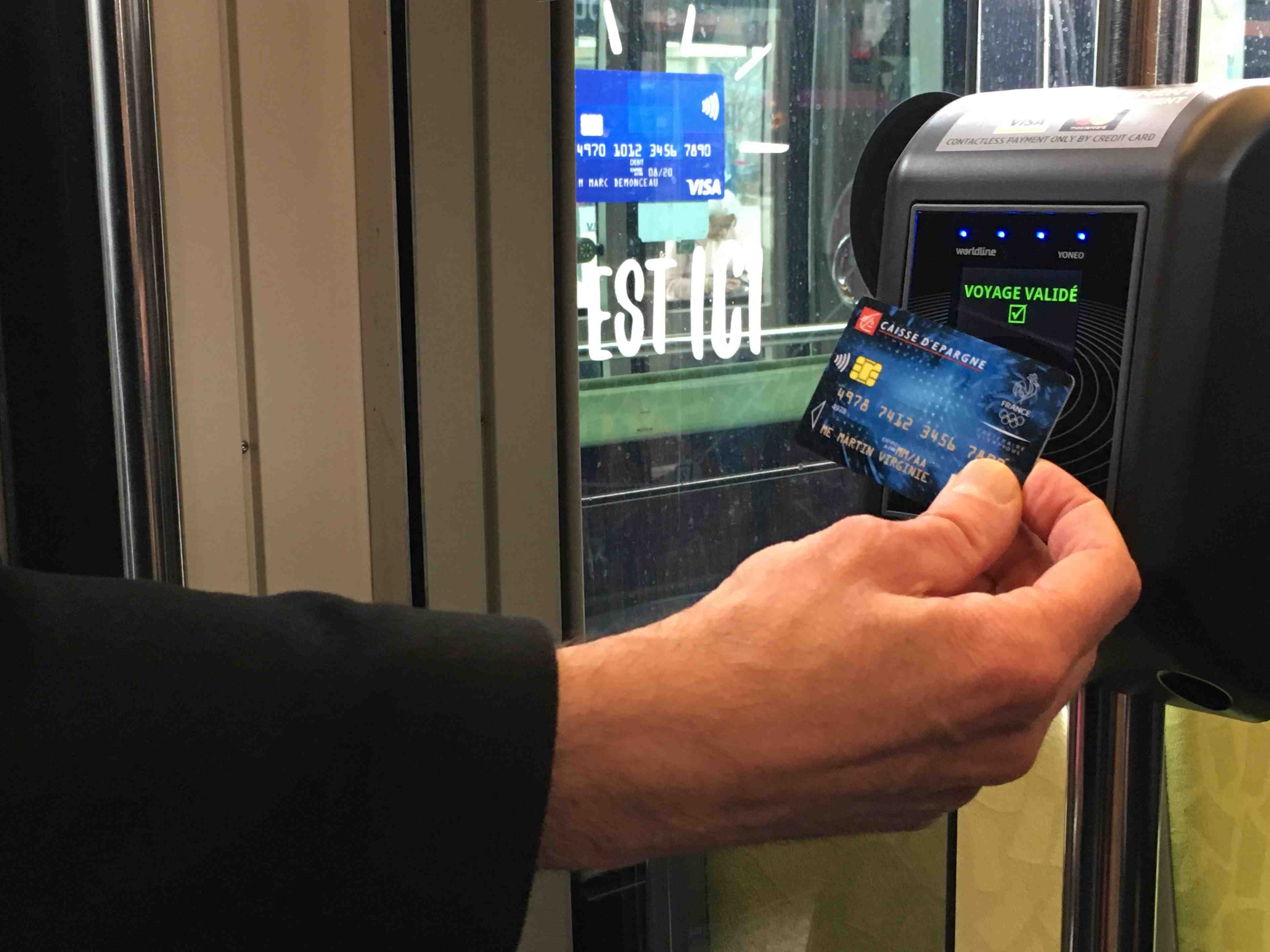 Sans contact Dijon Keolis